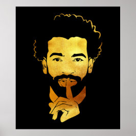 Póster Mohamed Salah, el Rey Egipcio del Fútbol