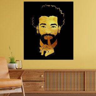 Póster Mohamed Salah, el Rey Egipcio del Fútbol
