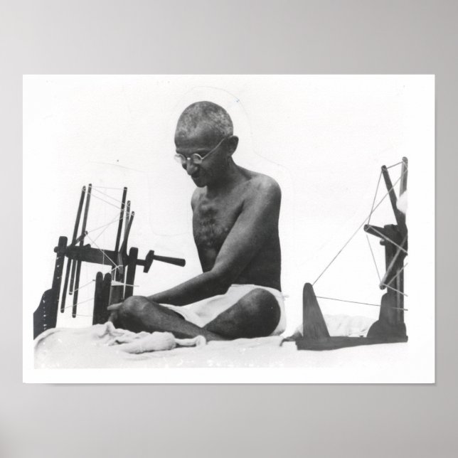 Póster Mohandas Karamchand Gandhi (Frente)