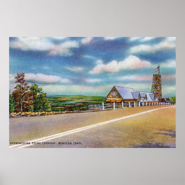 Póster Mohican Trail Approaching Point Lookout Scene (Frente)