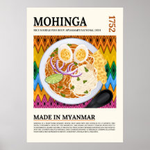 Mohinga Traditional Burmese Fish Noodle Soup