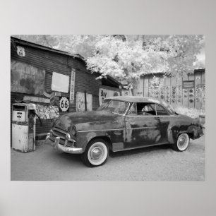 Póster Moho de la ruta 66