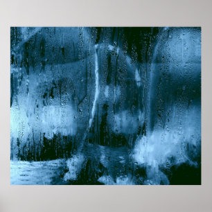 PÓSTER MOISTA DE AGUA DE VIDRIO