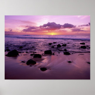 Póster Molaki Sunset