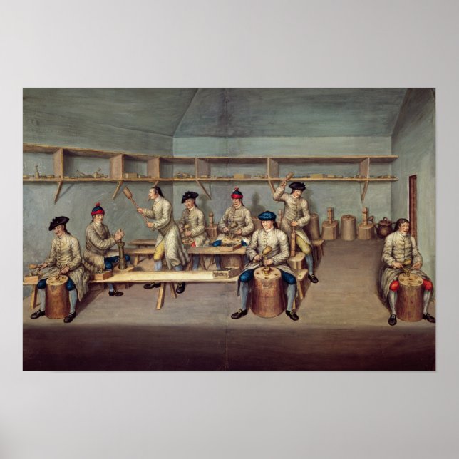 Póster Moldeando las gotas de polvo (Frente)