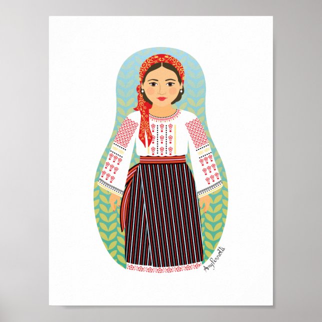 Póster Moldovan Matryoshka Poster (Frente)