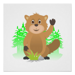 Póster Mole clipart