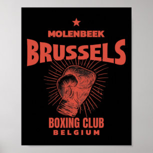 Póster Molenbeek Brussels Boxing Club Bélgica - Boxing 2