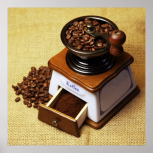 Póster Molinillo de café
