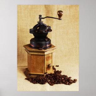 Póster Molinillo de café