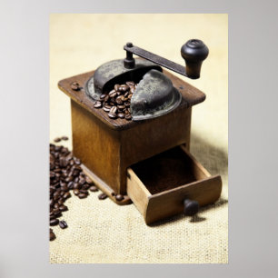 Póster Molinillo de café