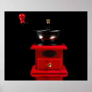 Póster Molino de café