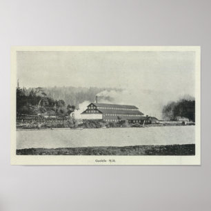 Póster Molino de Gualala, California
