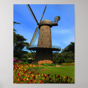 Póster Molino holandés de San Francisco #4