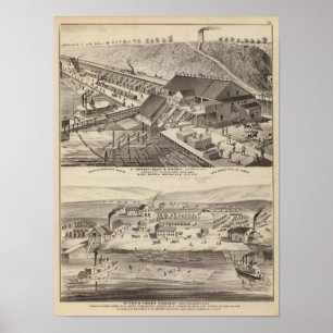 Póster Molinos occidentales del norte de Hersey,