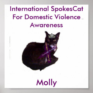 Póster molly, Molly, International Spokes Cat For Dome...