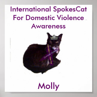 Póster molly, Molly, International Spokes Cat For Dome...