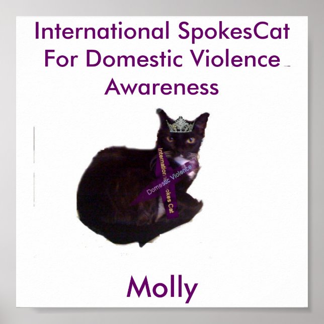 Póster molly, Molly, International Spokes Cat For Dome... (Frente)
