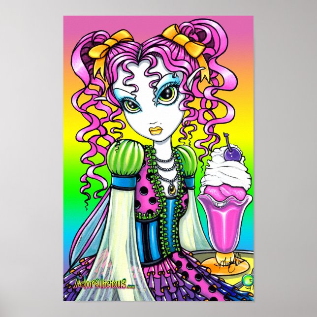 Póster "Molly" Sherbet Crema de hielo Poster de hadas arc (Frente)