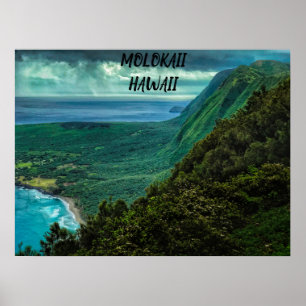 PÓSTER MOLOKAII HAWAII