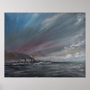 Póster Moltke Jutland 1916. 2014