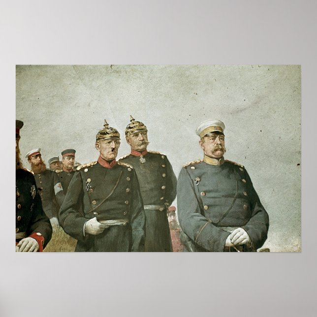 Póster Moltke y Bismarck (Frente)