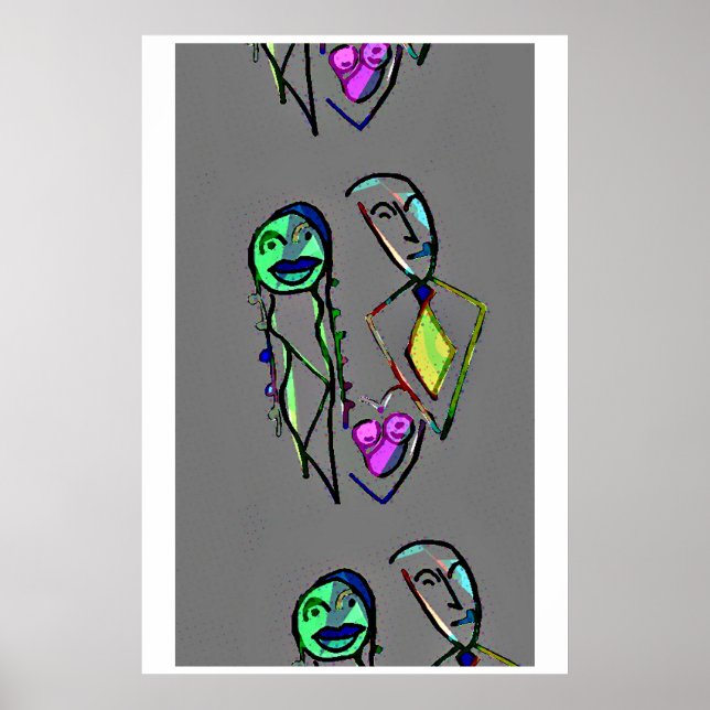 Póster MoMa y Dada (Frente)