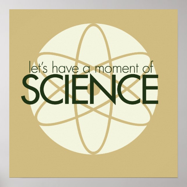 Póster Moment of Science (Frente)
