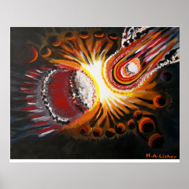 Póster Momento cósmico (Frente)