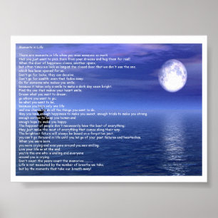 Póster Momentos en vida