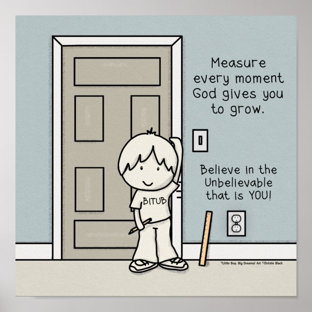 Póster Momentos medibles (Frente)