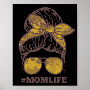 Póster #MOMLIFE graciosa idea de regalo del día de la mad