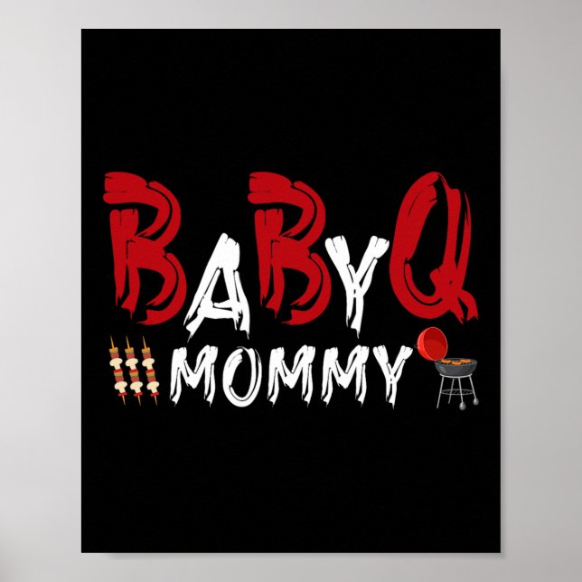 Póster Mommy Byby Bbq (Frente)