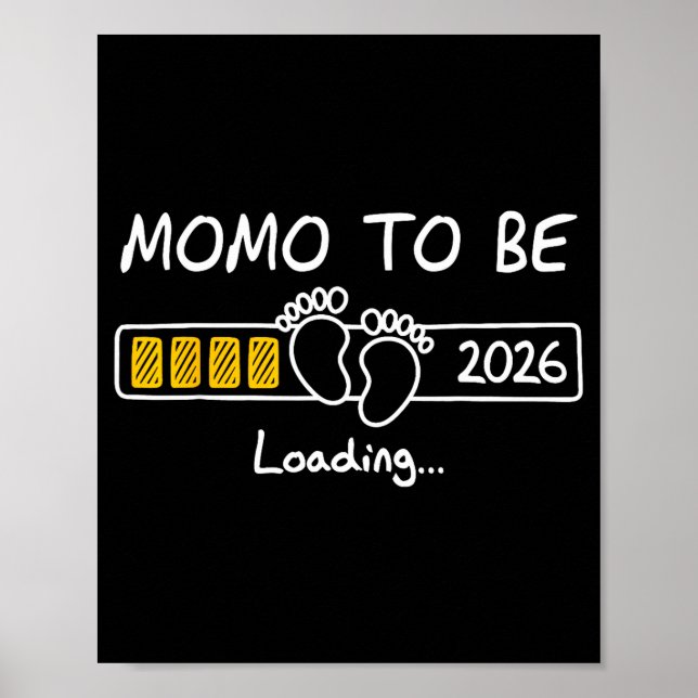 Póster Momo To Be 2026 Loading Momo Est 2026  (Frente)