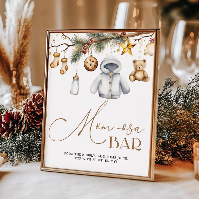 Póster Momosa Bar Boho Navidades Holiday Baby Shower (Subido por el creador)