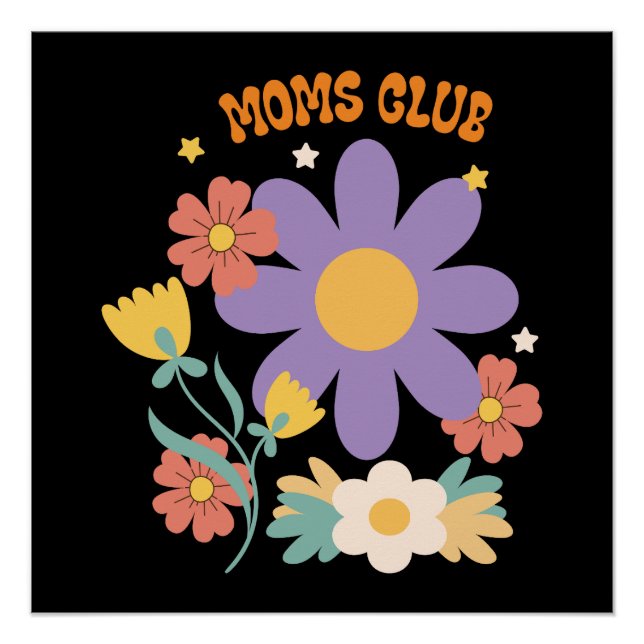 Póster Moms Club (Anverso)