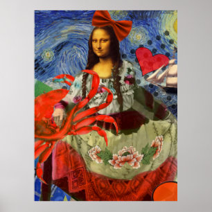 Póster Mona Lisa