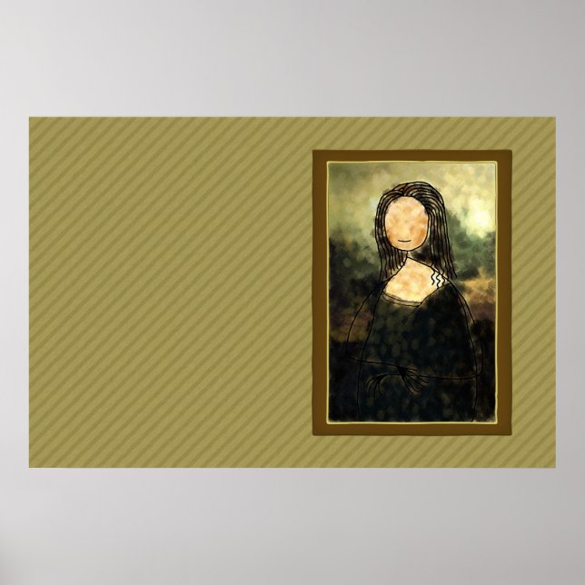 Póster Mona Lisa (Frente)