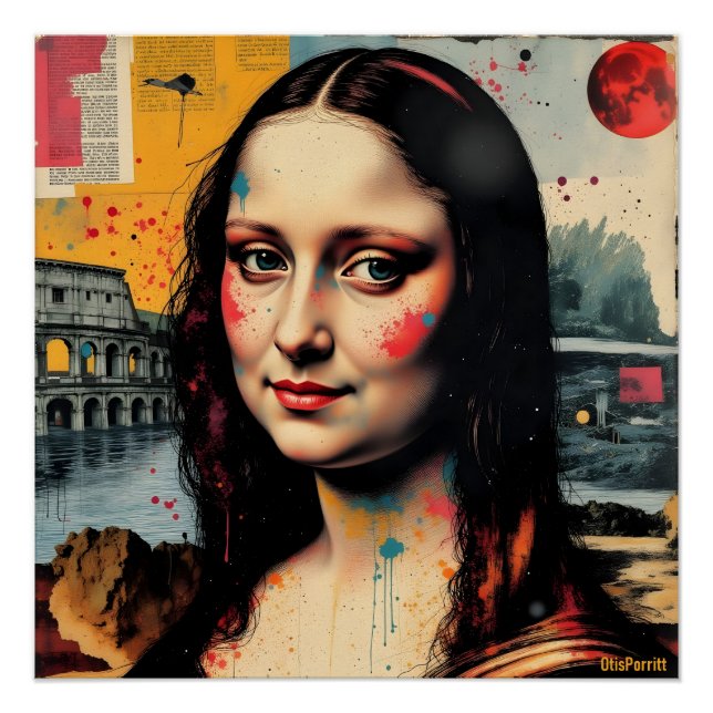 PÓSTER MONA LISA-21 (Anverso)