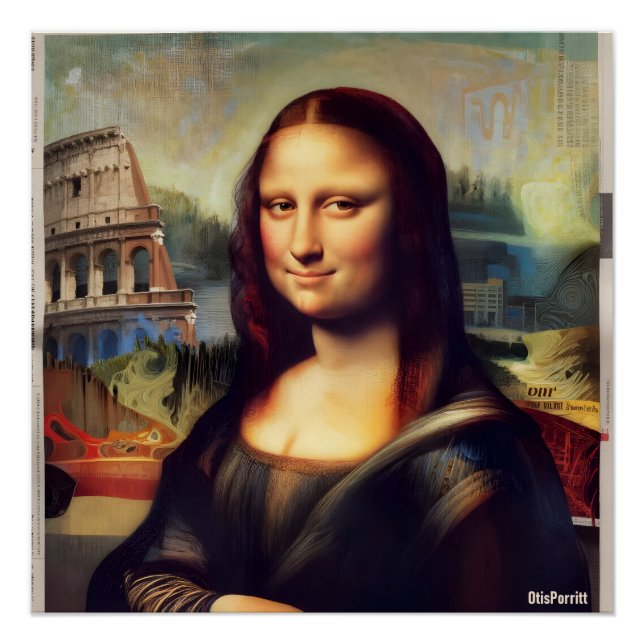 PÓSTER MONA LISA-23 (Anverso)