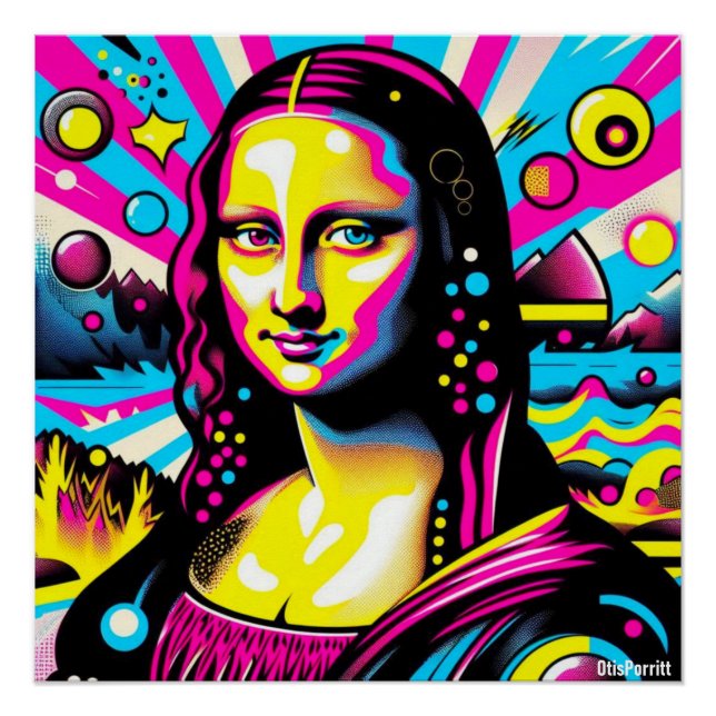 PÓSTER MONA LISA-27 (Anverso)