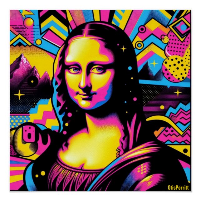 PÓSTER MONA LISA-29 (Anverso)