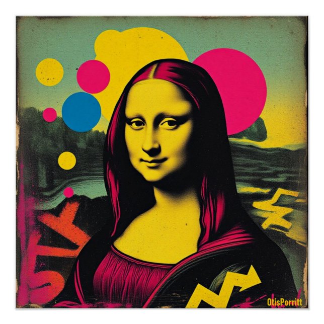PÓSTER MONA LISA-30 (Anverso)