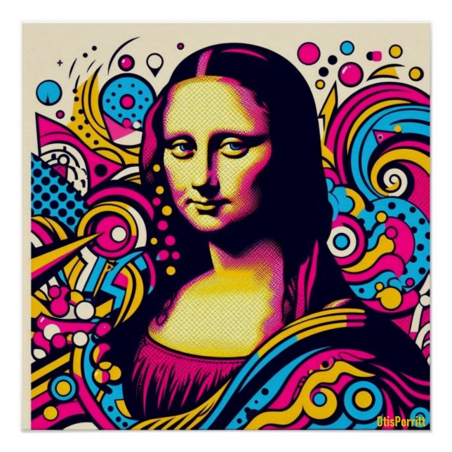 PÓSTER MONA LISA-31 (Anverso)