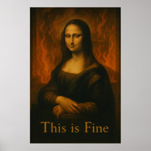 Póster Mona Lisa Este es un buen meme