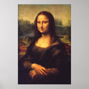 Póster Mona Lisa hermosa