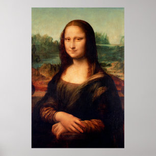 Póster MONA LISA por Leonardo Da Vinci