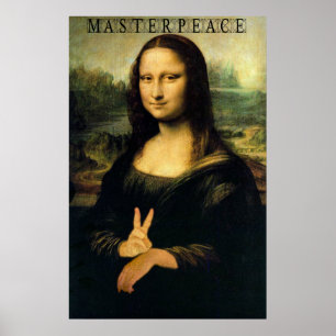 Póster Mona Lisa - un MasterPeace