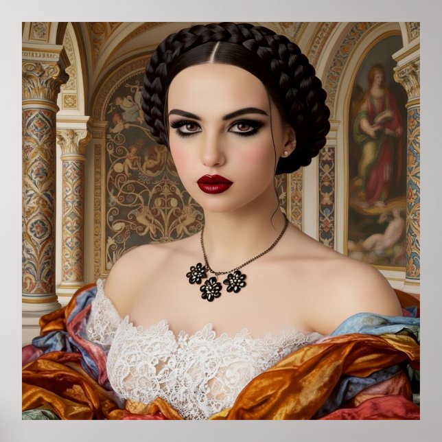 Póster Mona Lisa's sister (Frente)