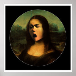 Póster Mona Medusa de Caravaggio